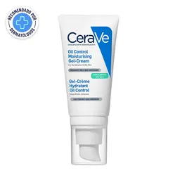 Gel-crema Hidratante Cerave Oil Control Para Piel Mixta A Grasa 52 Ml