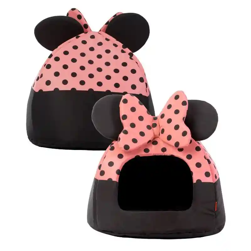 Cama Irina Minnie Mouse Np0 - Negro Con Fucsia**