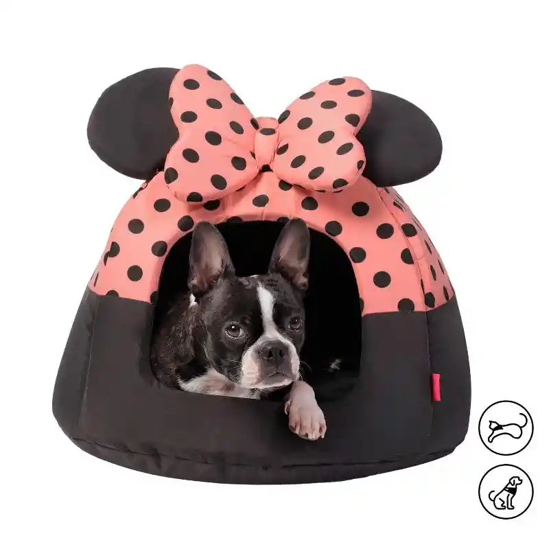 Cama Irina Minnie Mouse Np0 - Negro Con Fucsia**