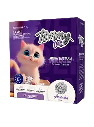 Arena Tommy Cats Lavanda 5kg