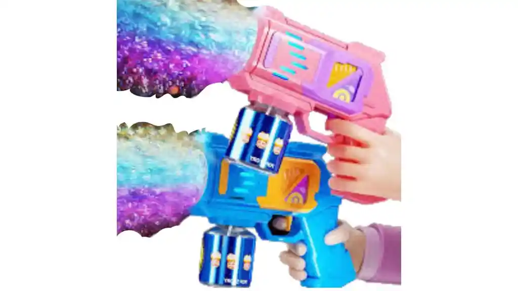 Burbujero Pistola Con Luz Lanzador Burbujas Juguete