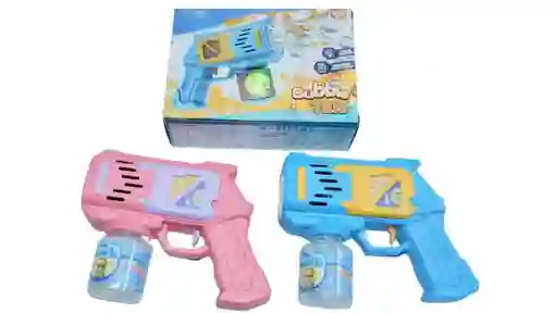 Burbujero Pistola Con Luz Lanzador Burbujas Juguete