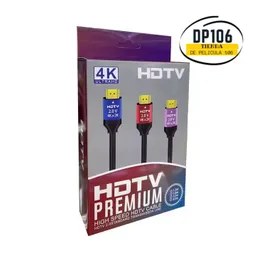 Cable Hdmi 1.5 Mts 4k Alta Velocidad