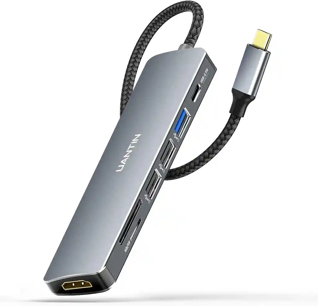 Adaptador Usb C Hdmi Microsd 7 En 1 Windows Macbook