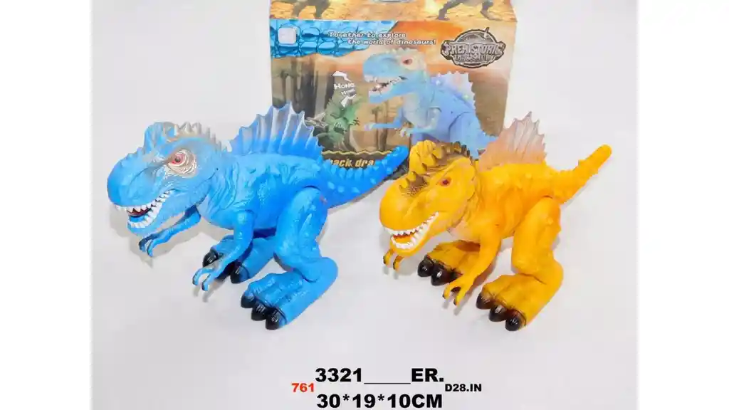 Rex Blue Dinosaurio Movimiento Juguete Luz Jurassic World