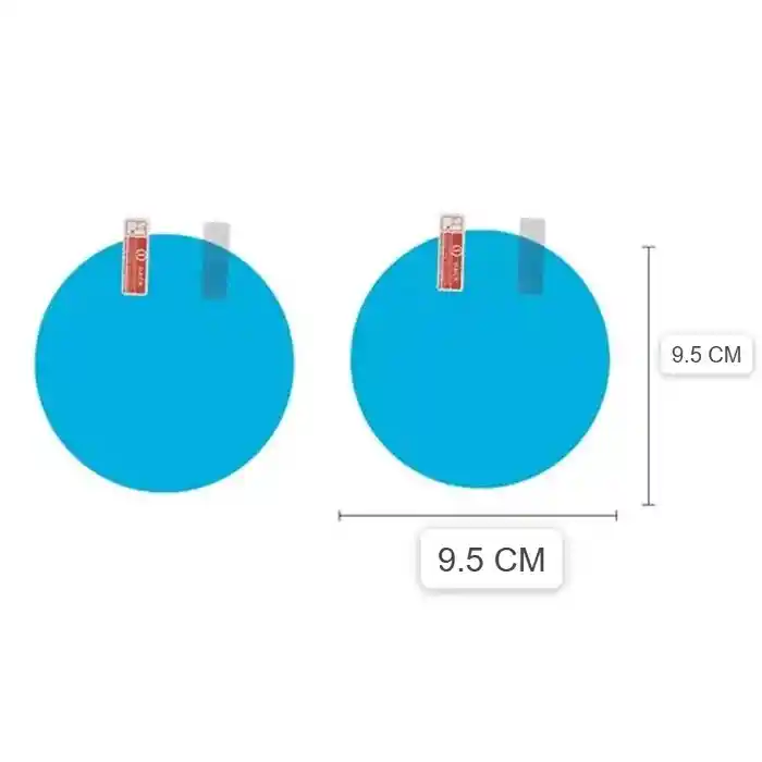 Antiempañante Membrana Para Espejos Moto Carro X 2 Und