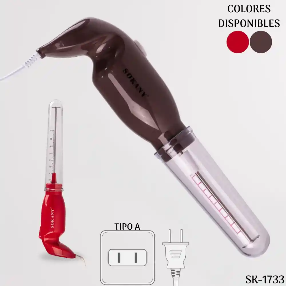 Batidora Electrica Manual 50ml 25w Sokany Sk-1733