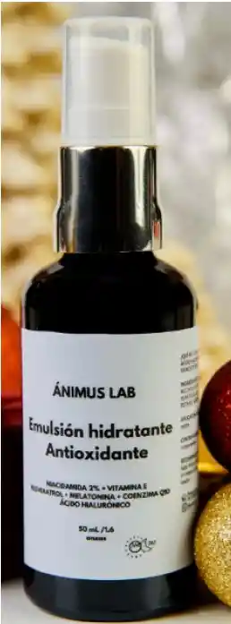 Crema Facial Emulsión Hidratante Antioxidante