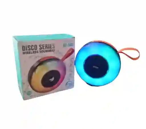 Parlante Portatil Con Iluminacion Led Multicolor Kp-560