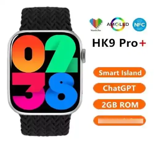 Smartwatch Hk9 Pro Max Chat Gpt Amoled Nfc 2 Pulsos