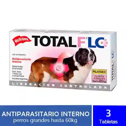 Total F Perro Grande 60 Kg Total Flc Perros 60 Kg Desparasitante