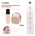 Parlante Karaoke Kids Bluetooth Recargable Voz Magica Pink