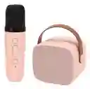 Parlante Karaoke Kids Bluetooth Recargable Voz Magica Pink