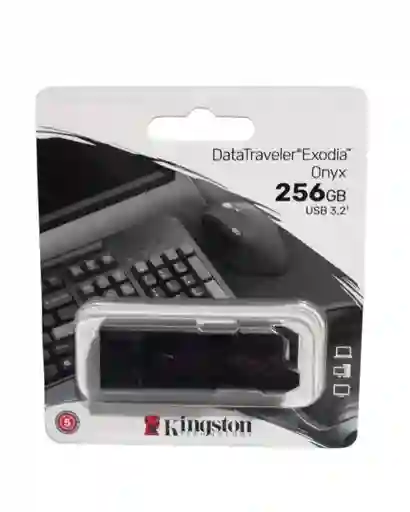Usb Kingston 256gb 3.2 Gen 1 Datatraveler Onyx