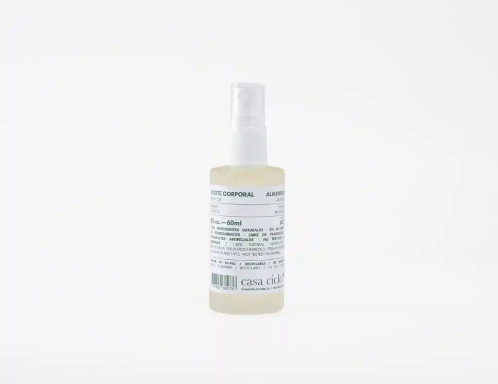 Aceite Corporal Regenerador Almendras 60ml