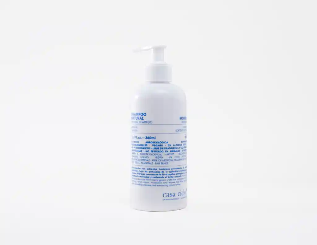 Shampoo Natural Romero 360ml