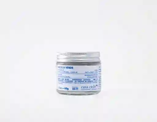 Mascarilla Facial, Corporal Y Capilar Arcilla Verde 50g