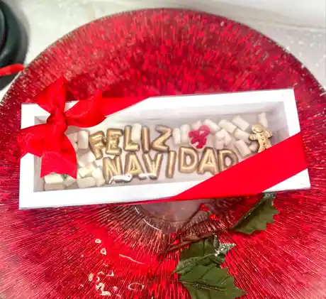 Caja De Chocolates "feliz Navidad"