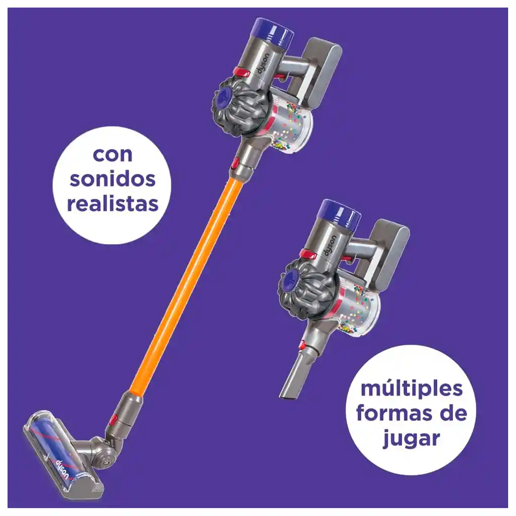 Juguete Aspiradora Limpieza Inalámbrica Simulación accesorios