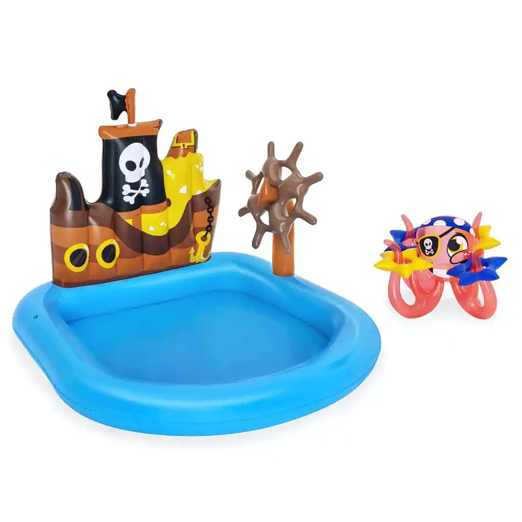 Juguete Centro Juegos Inflable Barco Pirata Bestway #52211