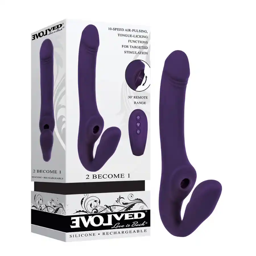 Vibrador Doble 2 Para 1 Evolved