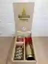 Regalo Navidad Con Champaña
