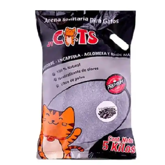 Arena Jv Cat X 5kg Carbon Activado