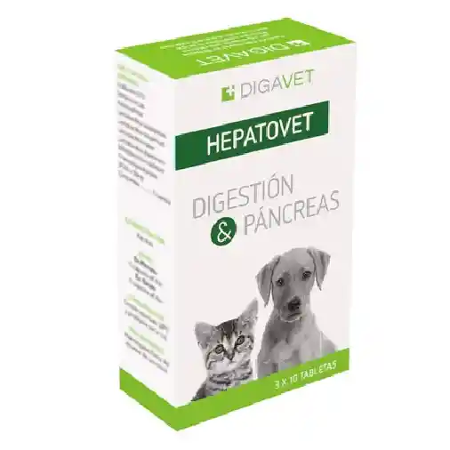 Hepatovet X30 Tabletas