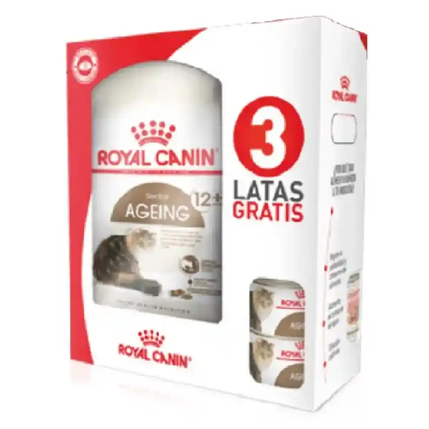 Royal C. Gato Senior Ageing 12+ X2kg + Lata