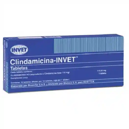 Clindamicina - Invet X Unidad