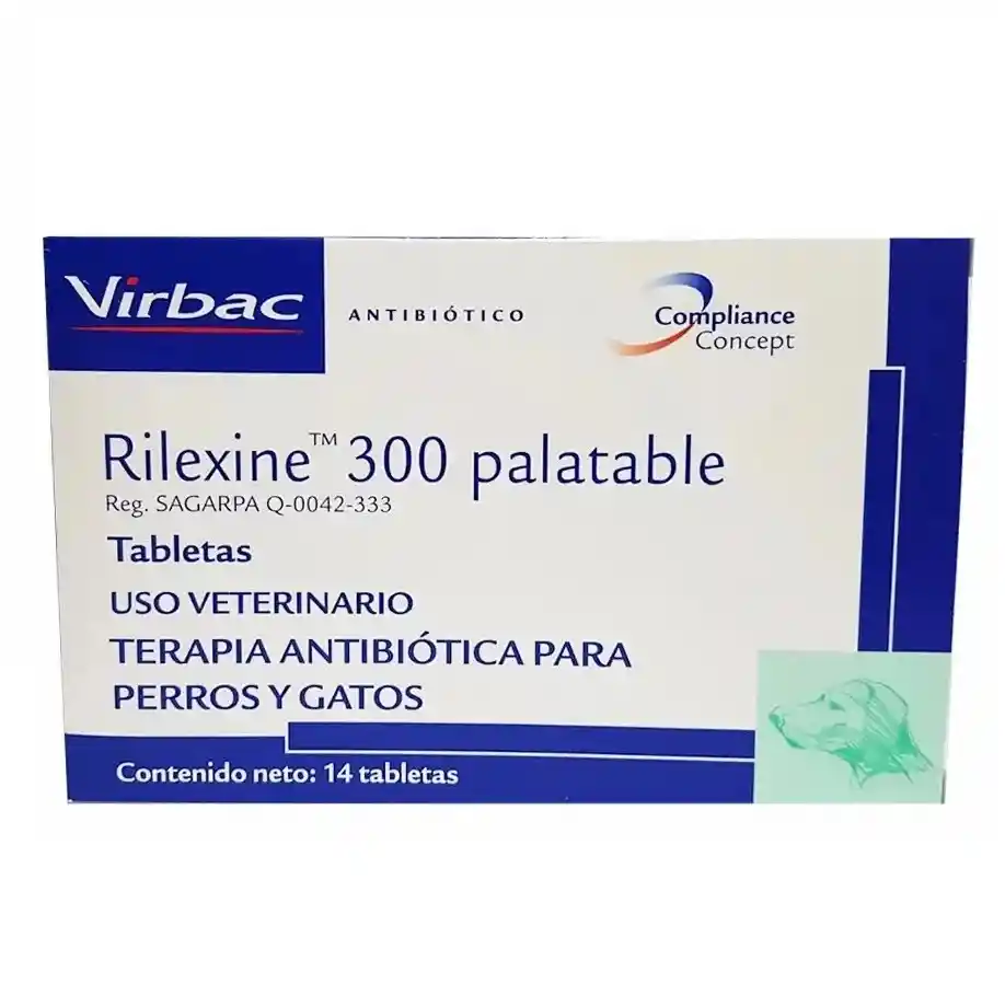 Rilexine 300 Xtableta Palatable