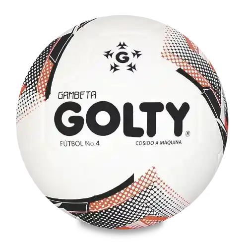 Balon Futbol Golty Gambeta 4 Blanco