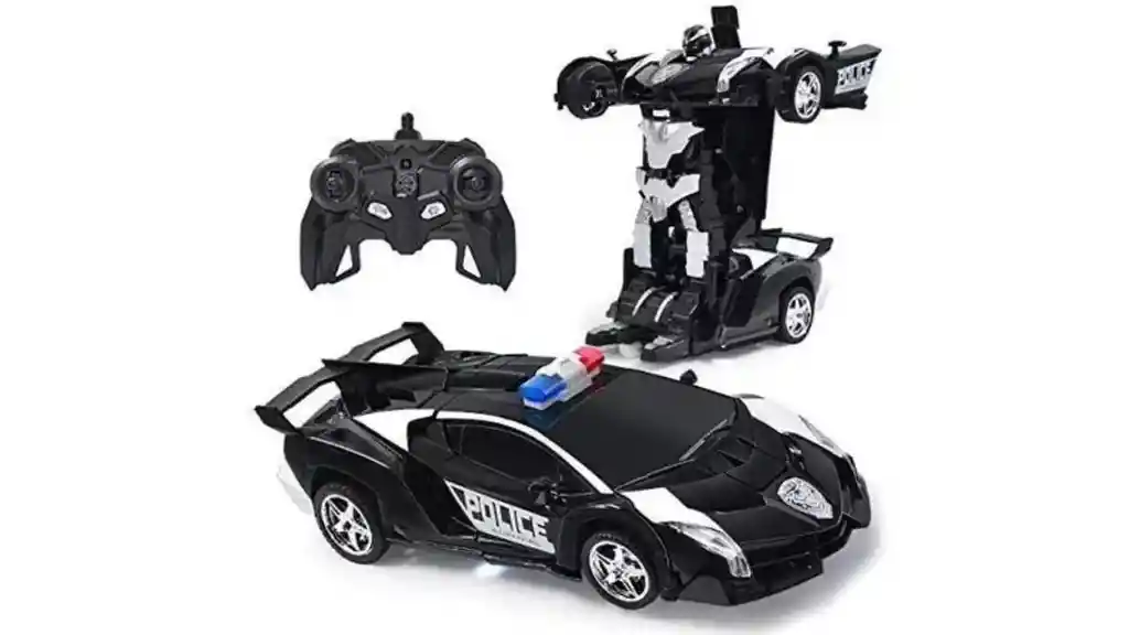 Robot Transformador Recargable Control Remoto Coche