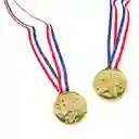 10 Medallas Doradas Ganador Fiesta Deporte Premio Piñata