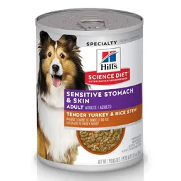 Lata Hills C. Adulto Sensitive Stomach X 362gr