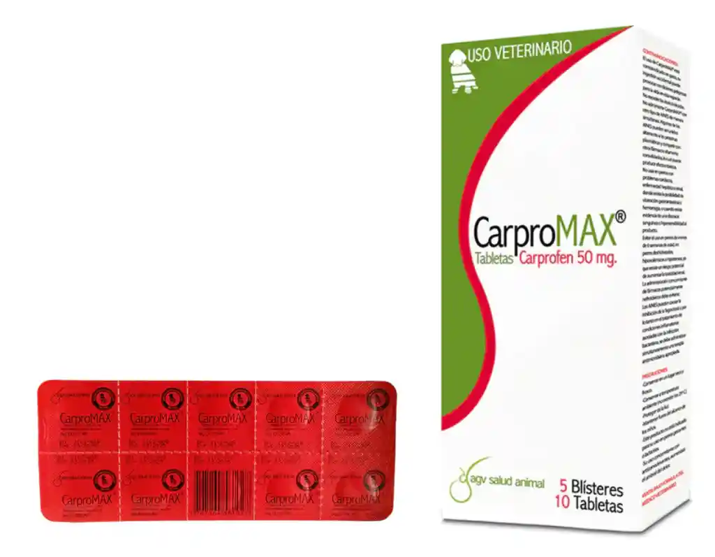 Carpromax® 50 Mg 1 Tableta