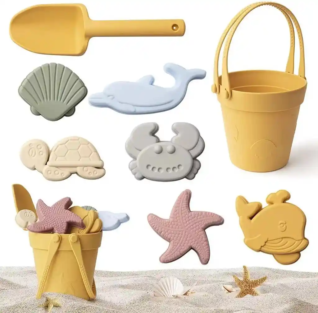 Juego De Playa Para Niños Amarillo