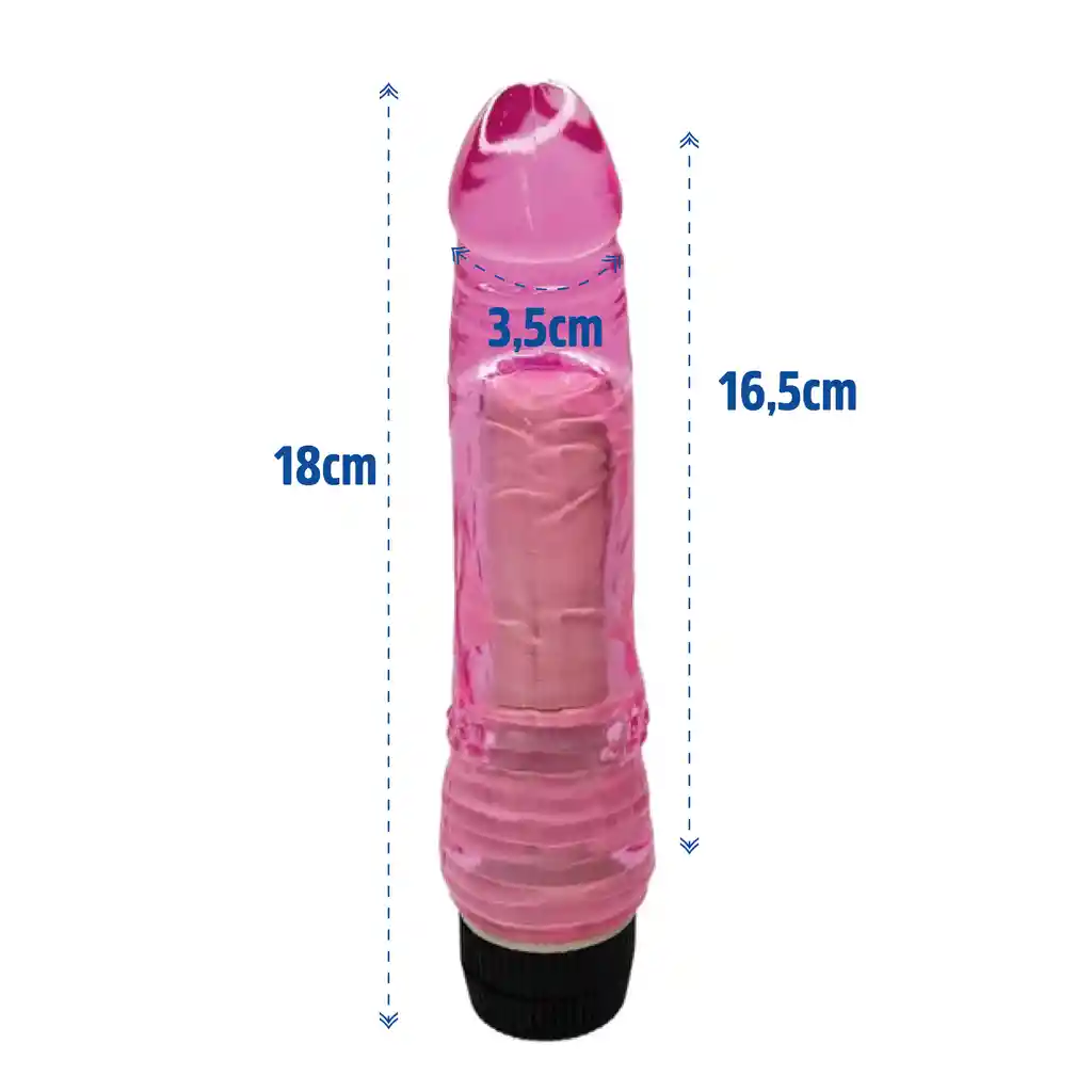 Vibrador Vaginal Juguete Sexual Pene Consolador Masturbador