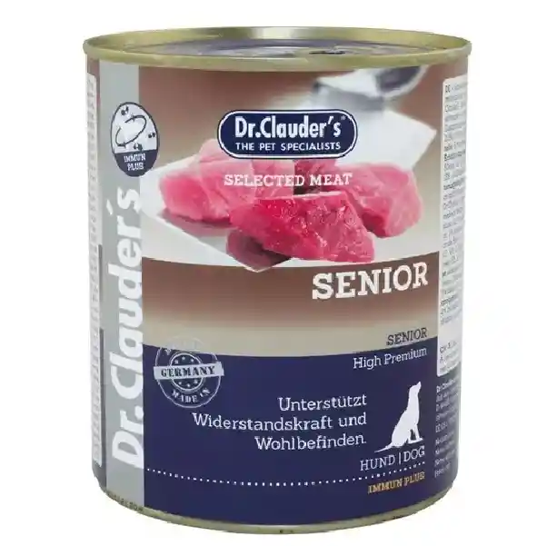 Lata Dr. Clauders Senior Para Perro X800gr