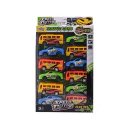 Carros Friccion Vdm 4 Colores 12u