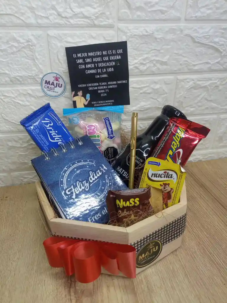 Regalo Tipo Ancheta De Agradecimiento