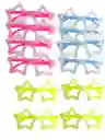 Gafas Neón Plásticas - Fiesta Neón Party Hora Loca X 12
