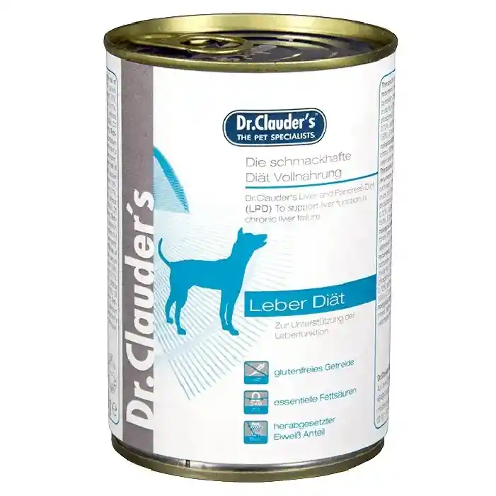 Lara Dr. Clauders Leber Diät (dieta Hepática) Para Perro X400gr