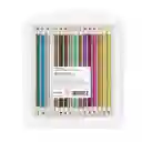 Colores Magicolor Paper Mate Doble Punta 30 Colores - 15 Lápices