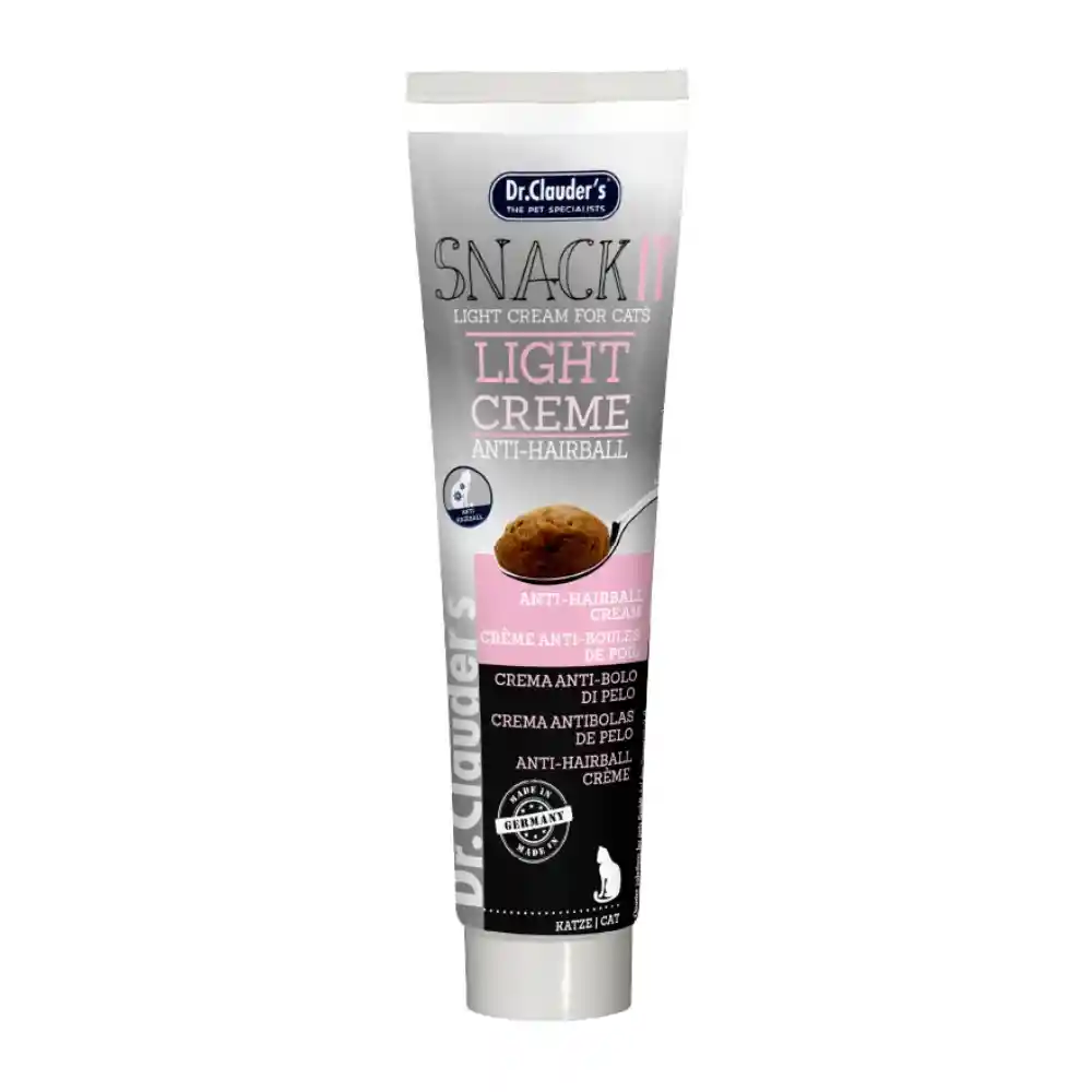 Snack Dr Clauders Cat Light Creme X 100g