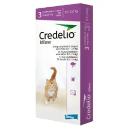 Credelio 12mg 0.5 - 2 Kg (morado) X Tableta