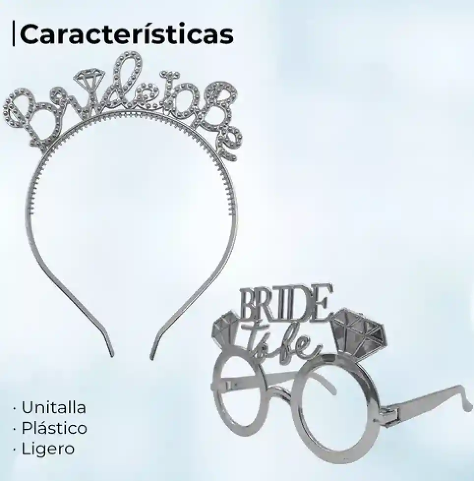 Vincha Y Gafas Bride To Be