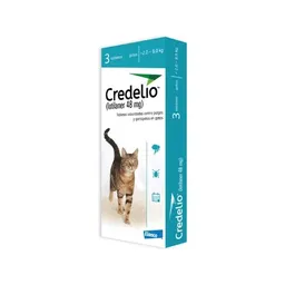 Credelio Gato 48 Mg 2-8 Kg Xtableta