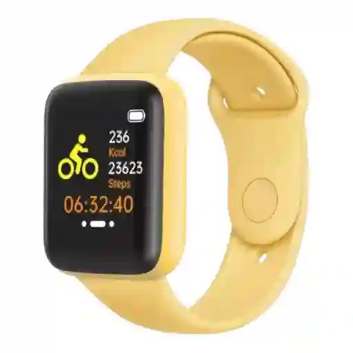 Smartwatch D20 Amarillo + Obsequio Correa