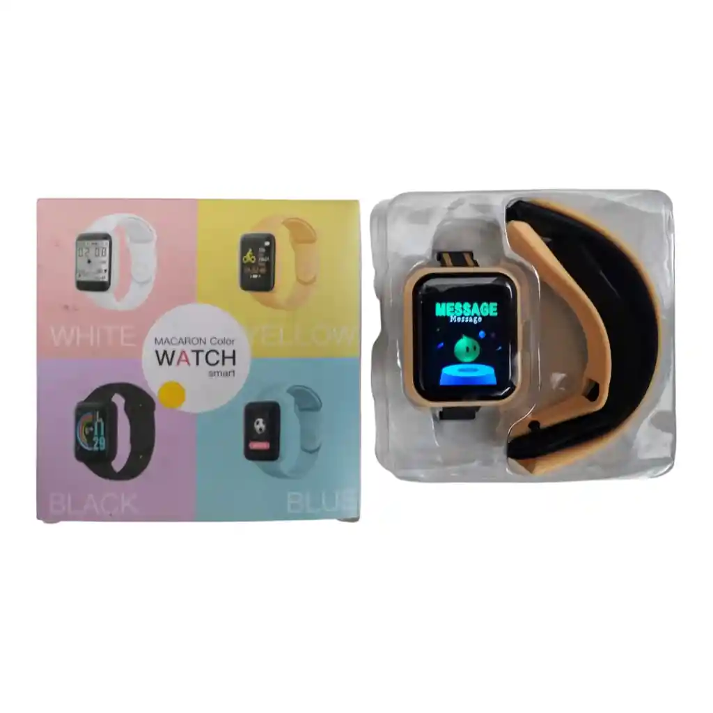 Smartwatch D20 Amarillo + Obsequio Correa